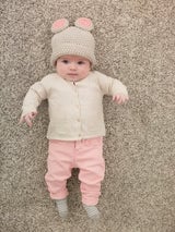 Girl's Baby Bear Hat (Crochet) thumbnail