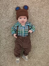 Boy's Baby Bear Hat (Crochet) thumbnail