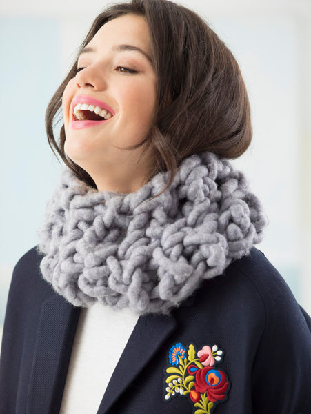 Fast Cowl (Crochet) – Lion Brand Yarn