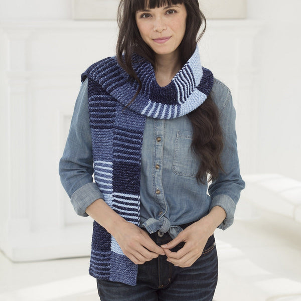 Kassidy Scarf (Knit) – Lion Brand Yarn
