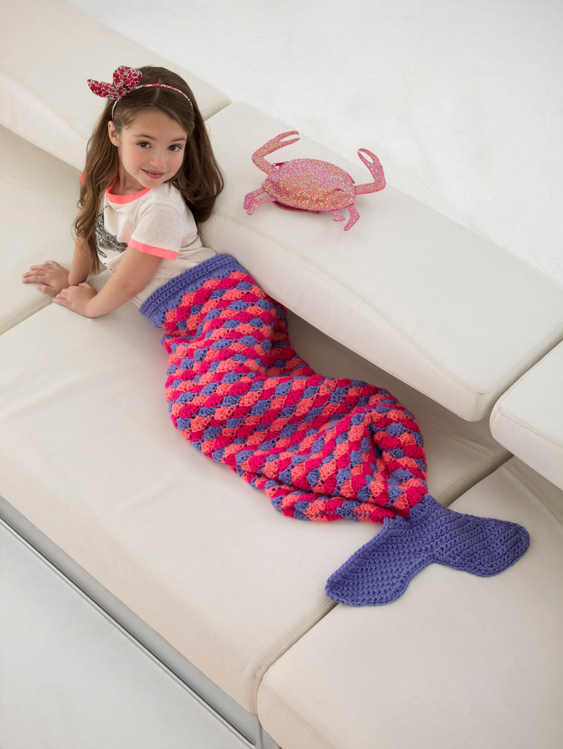 Mini Mermaid Tail (Crochet)