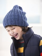 Boy Ribbed Hat (Knit) thumbnail