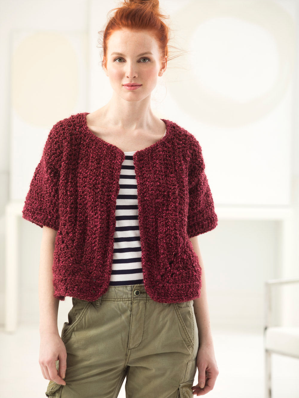 Chatsworth Jacket (Crochet) – Lion Brand Yarn