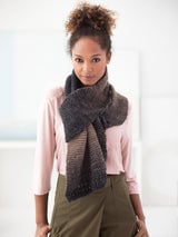 Laced Together Scarf (Knit-Crochet) thumbnail