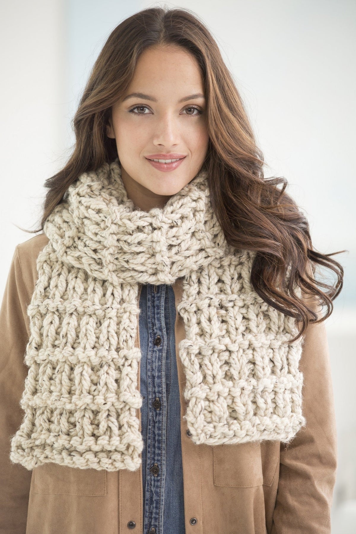 High Plains Scarf (Knit) – Lion Brand Yarn