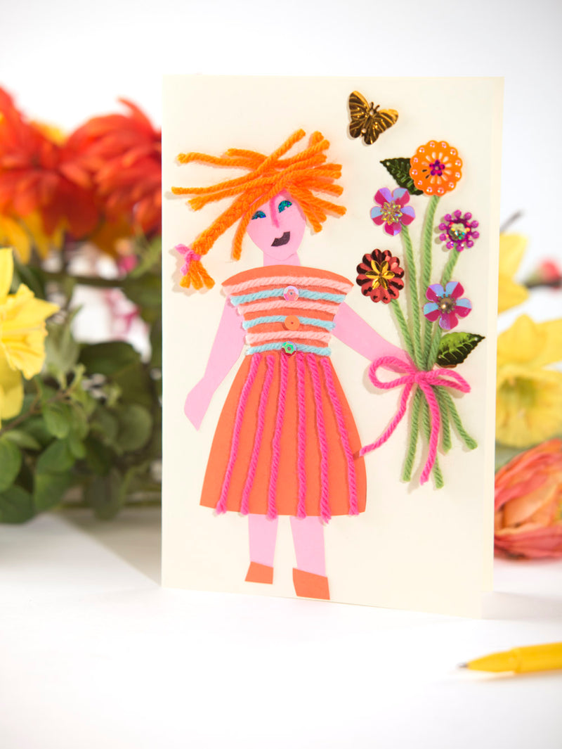 Flower Girl Card (Crafts)