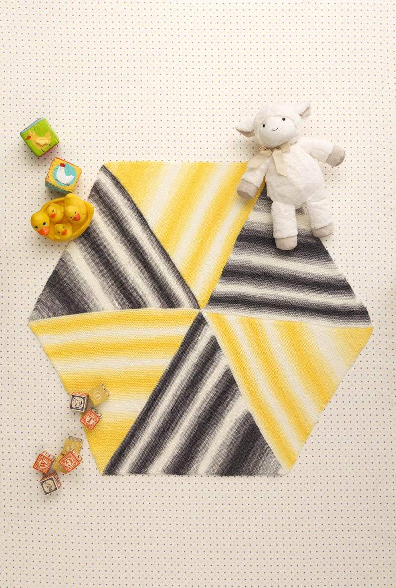 Hexagon Baby Blanket (Knit)