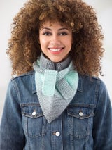 Triangle Tied Scarf (Knit) thumbnail
