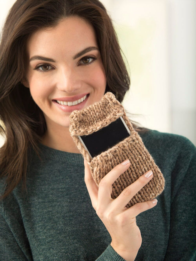 Kitty Smartphone Cover (Knit) - Version 2