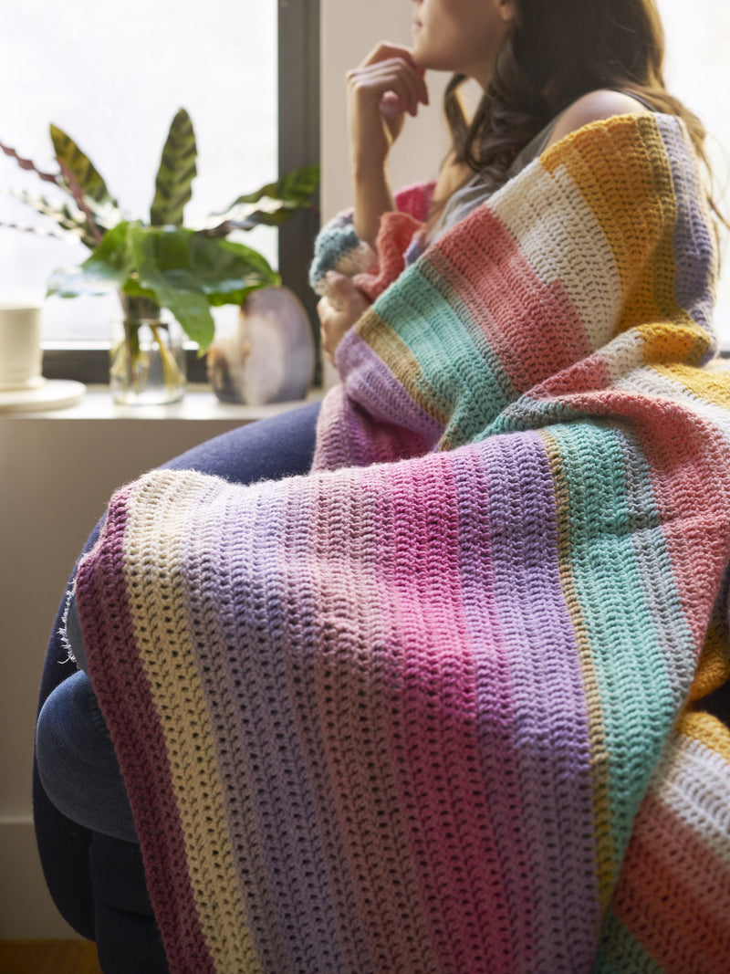 Beginner's Delight Afghan (Crochet)