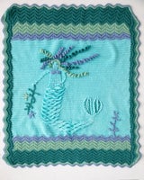 Mermaid Afghan (Crochet) thumbnail