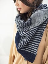 Modern Striped Scarf (knit) thumbnail