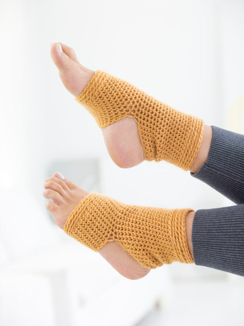 Mellow Yoga Socks (Crochet)