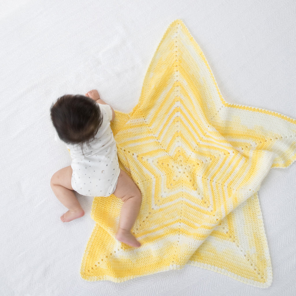Star Bright Blankie (Crochet) – Lion Brand Yarn