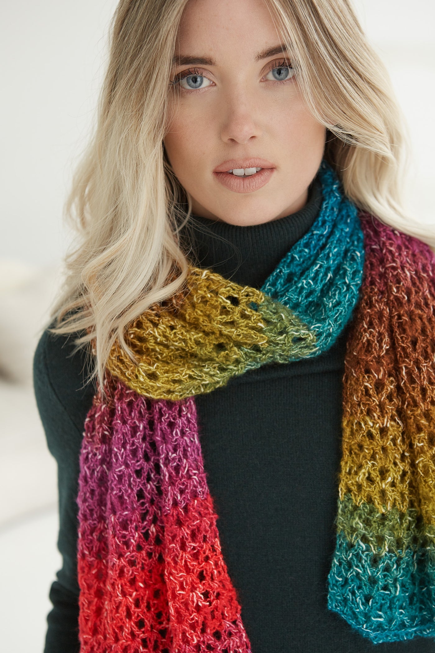 Pinnacles Shawl (Crochet) – Lion Brand Yarn