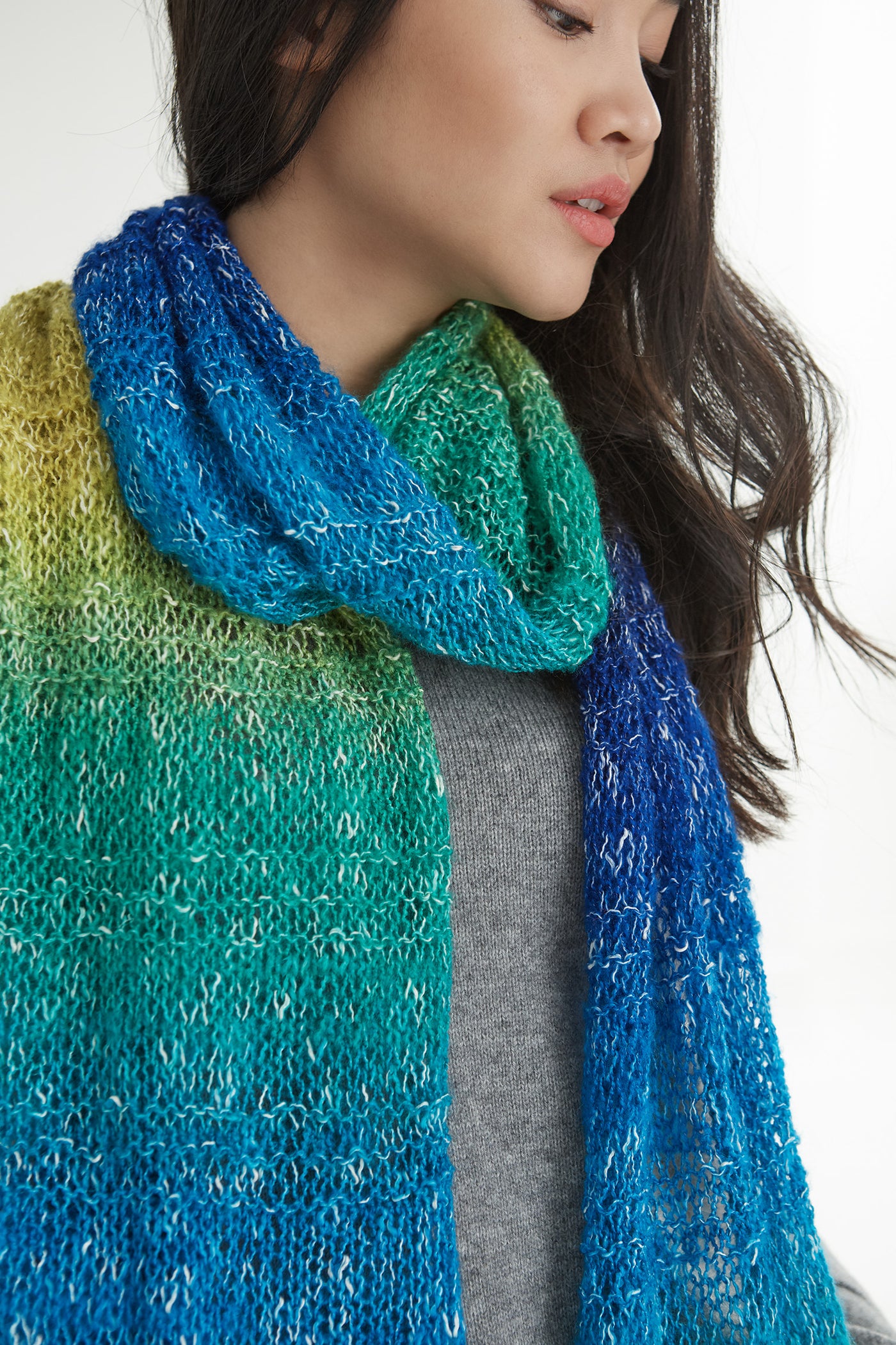 Marietta Shawl (Knit) – Lion Brand Yarn