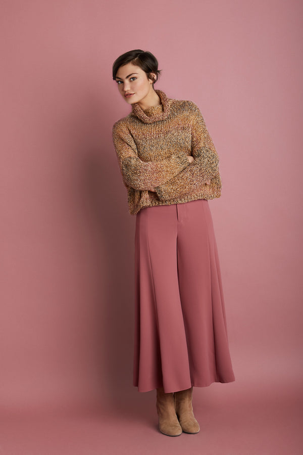 Boxy Cropped Pullover