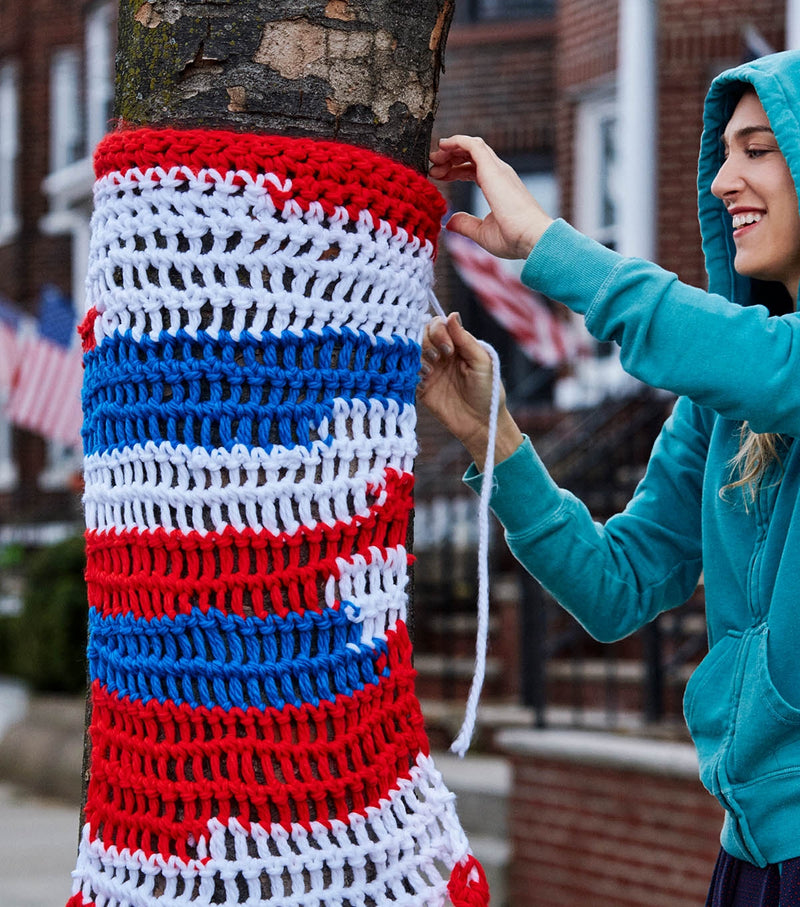 London Kaye Tree Wrap (Crochet) - Version 2