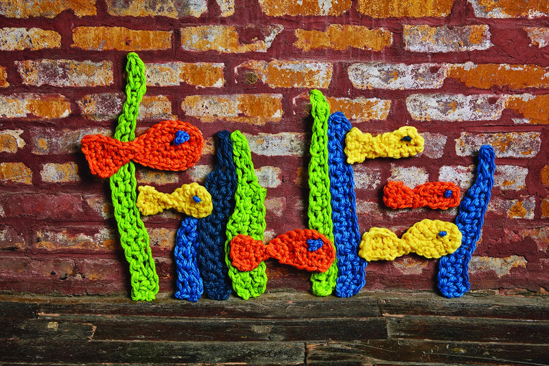 London Kaye Fish and Seaweed (Crochet)