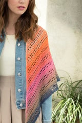 Rosy Dawn Shawl (Crochet) thumbnail