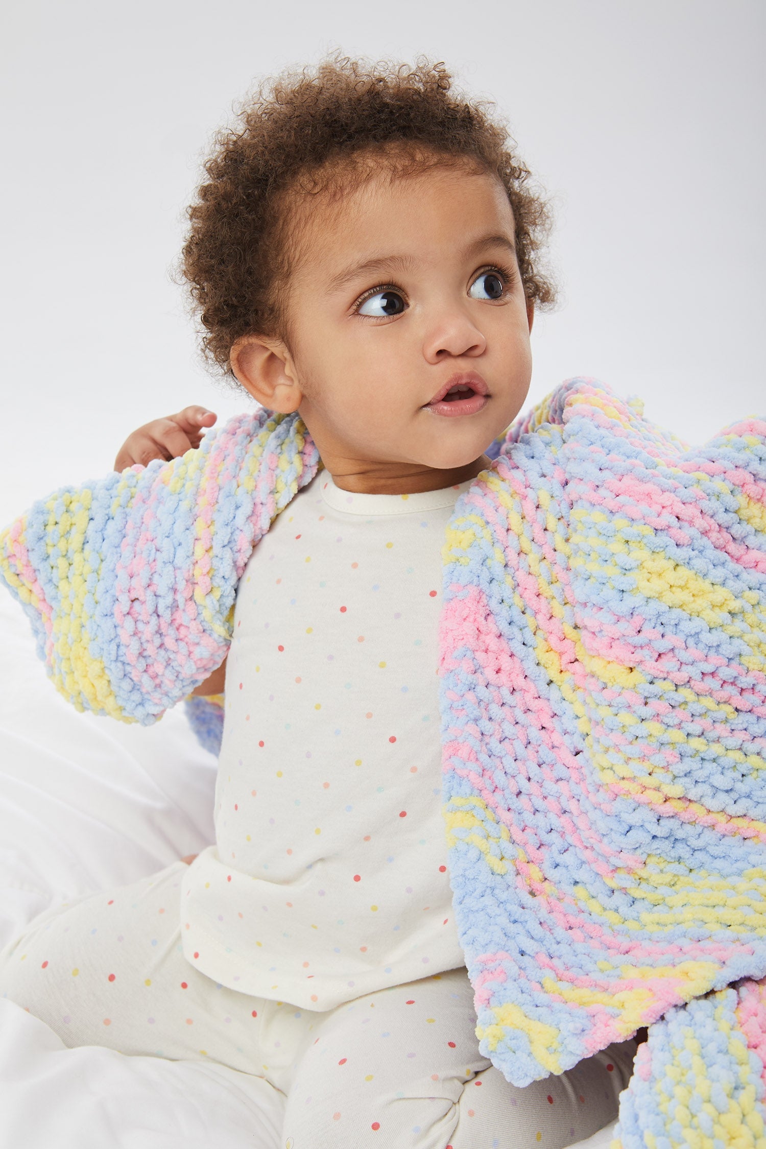 Riley Baby Afghan (Knit) – Lion Brand Yarn