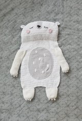 Polar Bear Baby Mat (Crochet) thumbnail