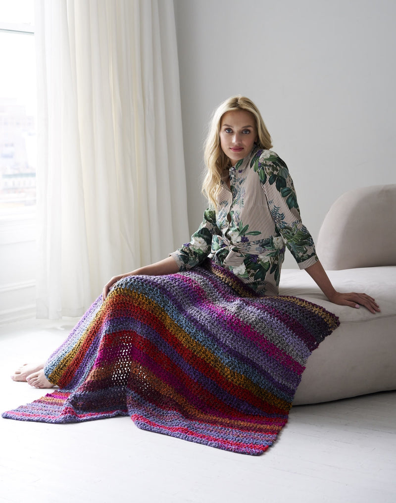 Beginner's Delight Afghan (Crochet) – Lion Brand Yarn