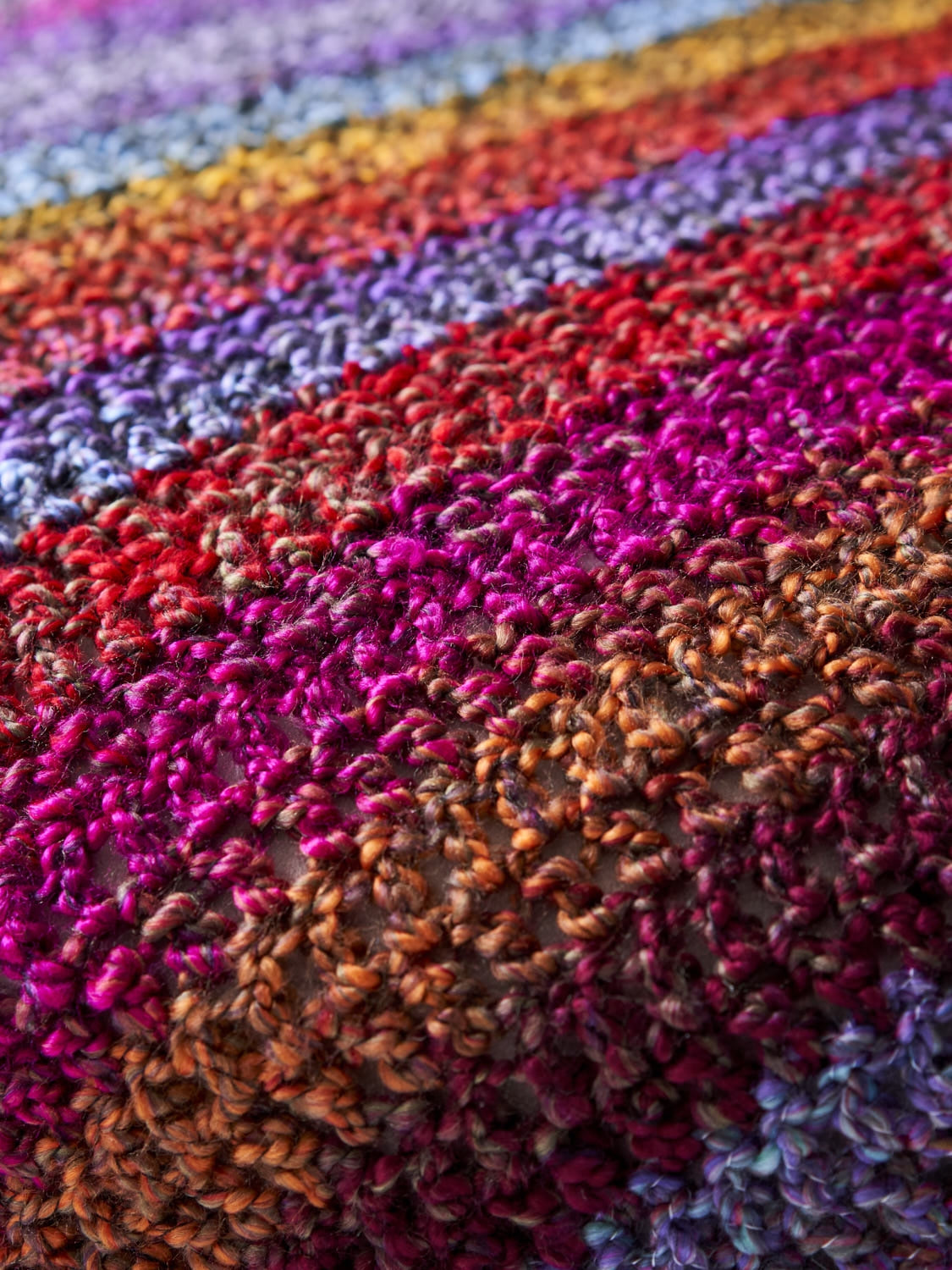 Sunrise Afghan (Crochet) Lion Brand Yarn