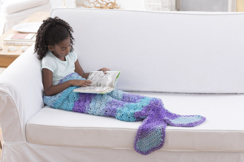 Mini Mermaid Cocoon (Crochet)
