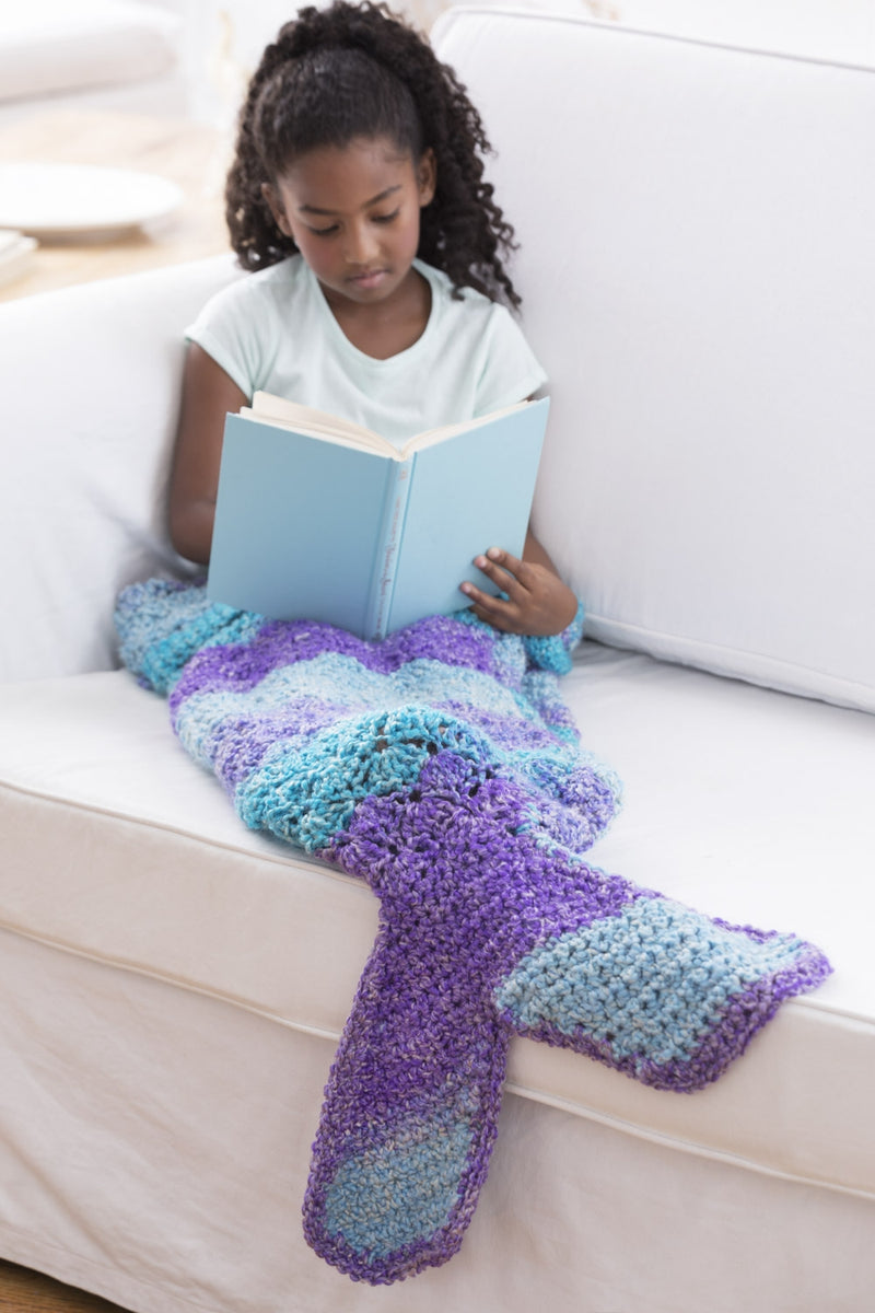 Mini Mermaid Cocoon (Crochet)