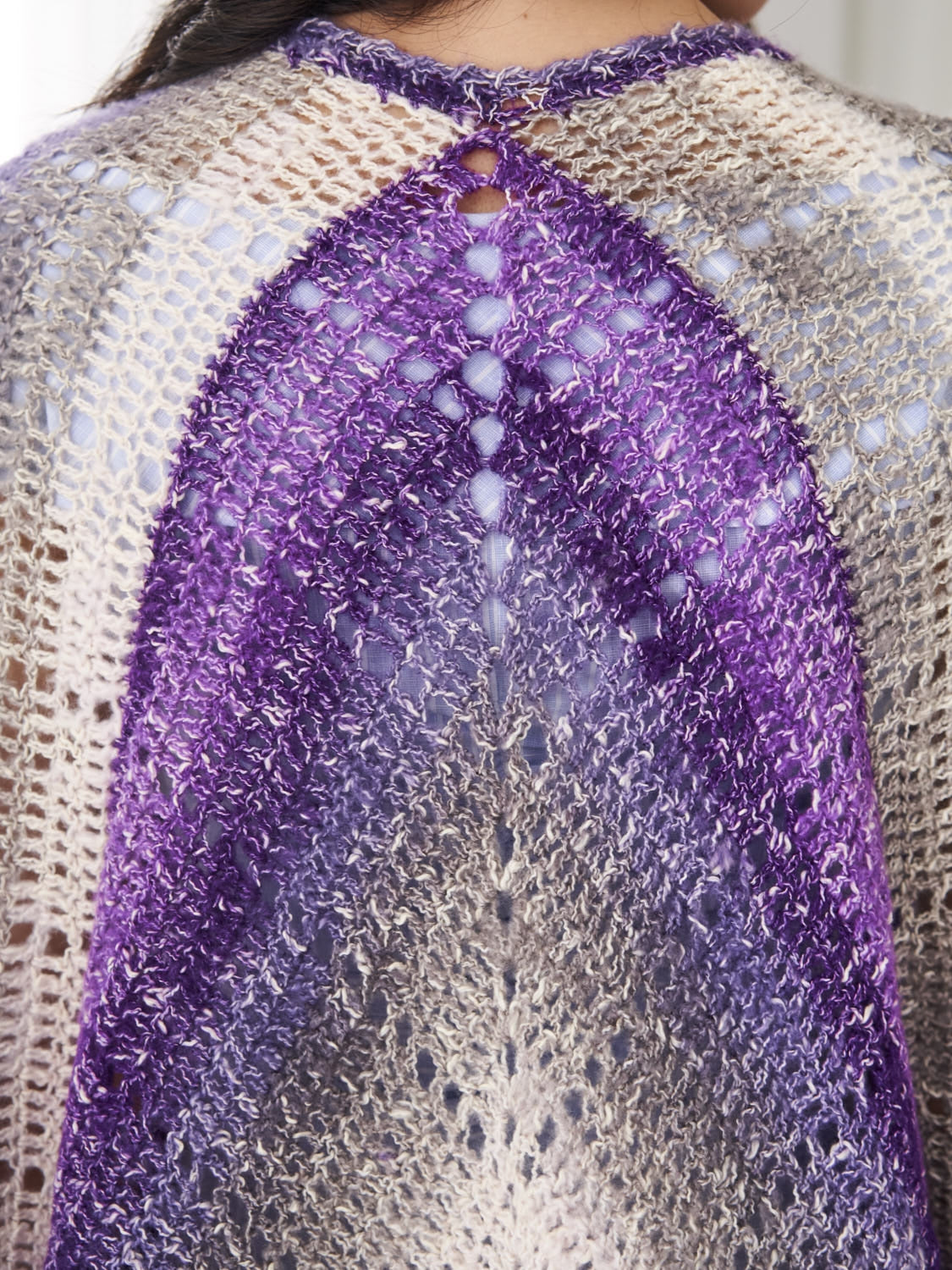 Triangle Ruana (Crochet) - Version 2 – Lion Brand Yarn