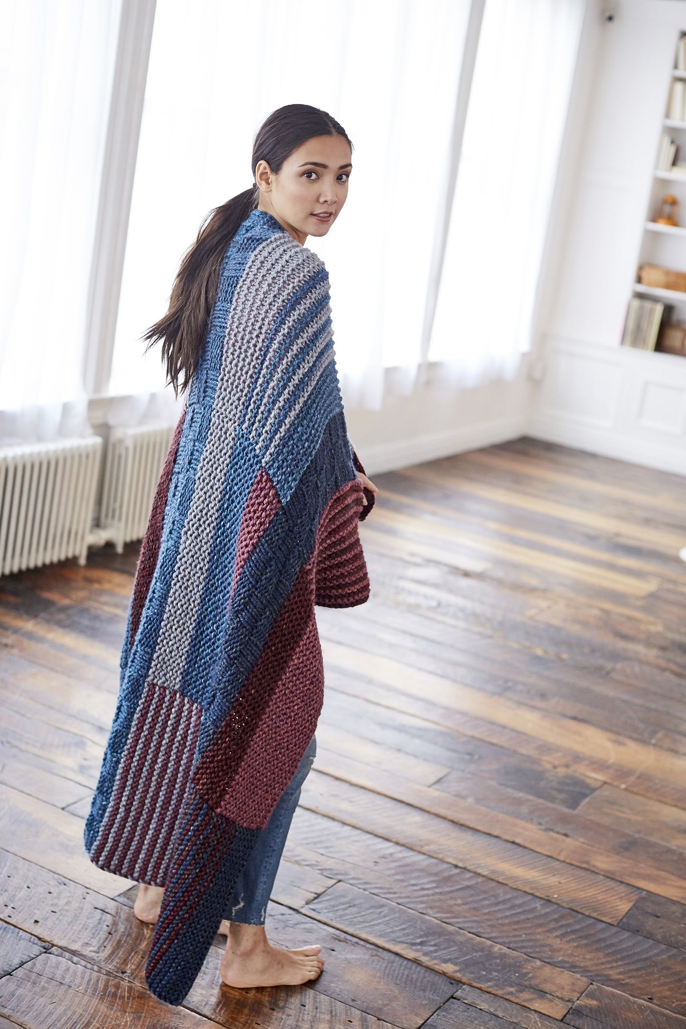 Vica Afghan (Knit) – Lion Brand Yarn