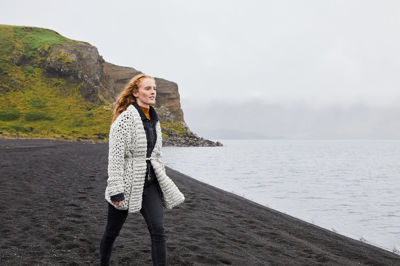 Carina Cardigan (Crochet) – Lion Brand Yarn
