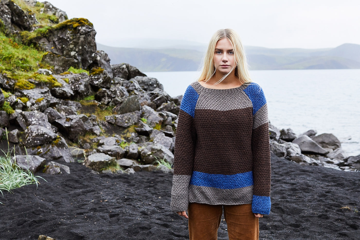 Gerda Pullover (Knit) – Lion Brand Yarn