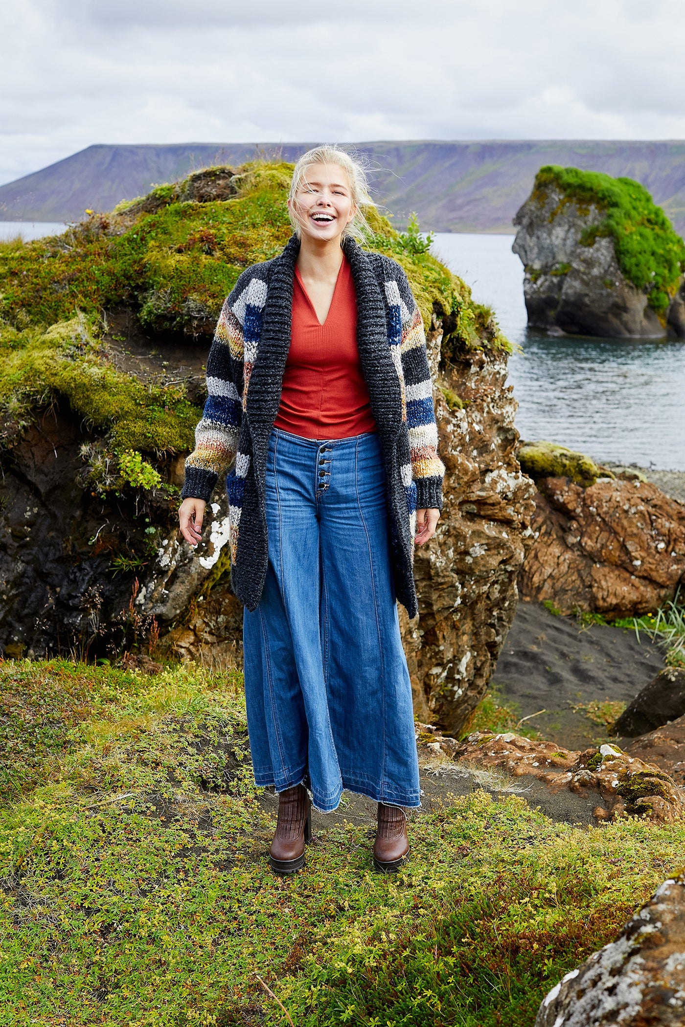 Betania Cardigan (Knit) – Lion Brand Yarn