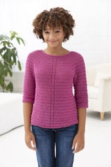 Light And Easy Pullover (Crochet) - Version 1 thumbnail