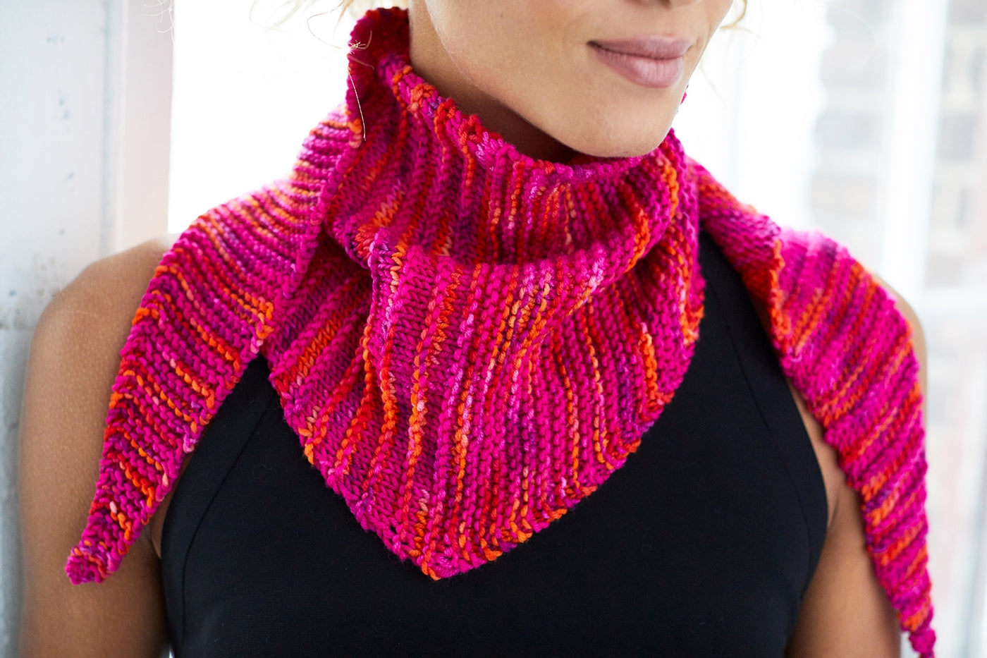 VK Live Scarf (Knit) – Lion Brand Yarn