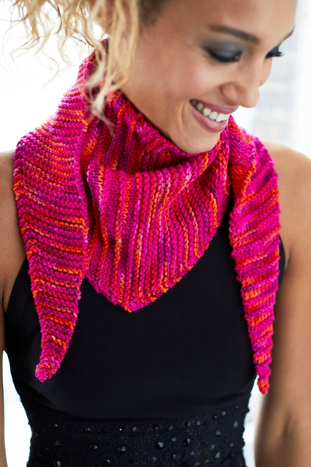 VK Live Scarf (Knit) – Lion Brand Yarn