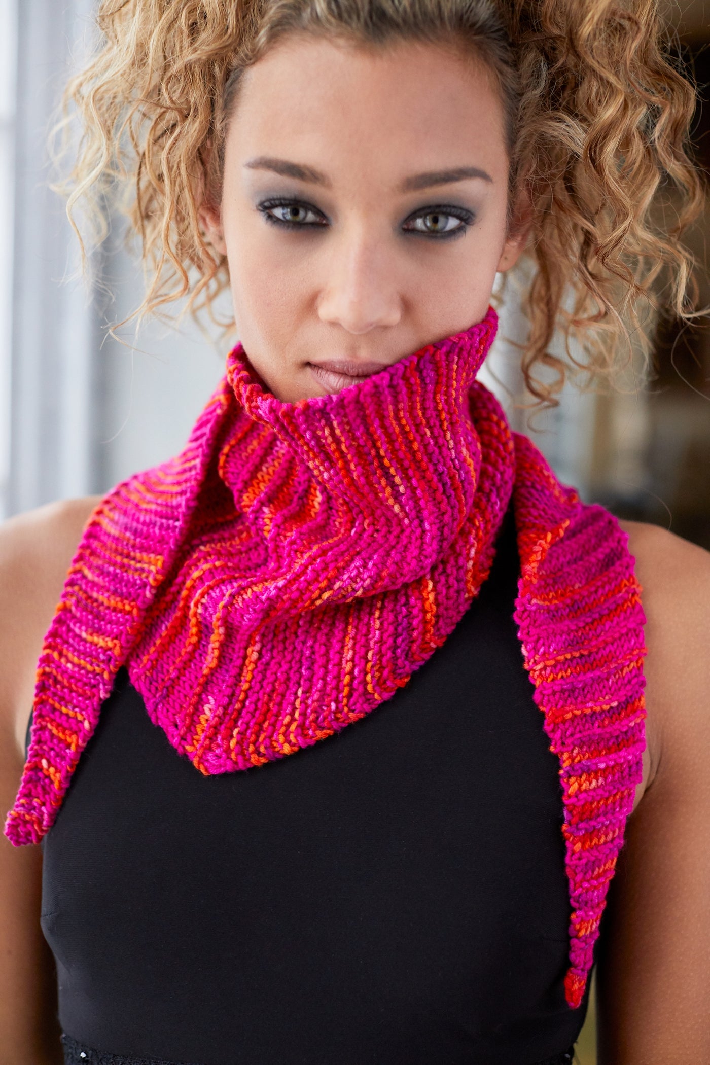 VK Live Scarf (Knit) – Lion Brand Yarn