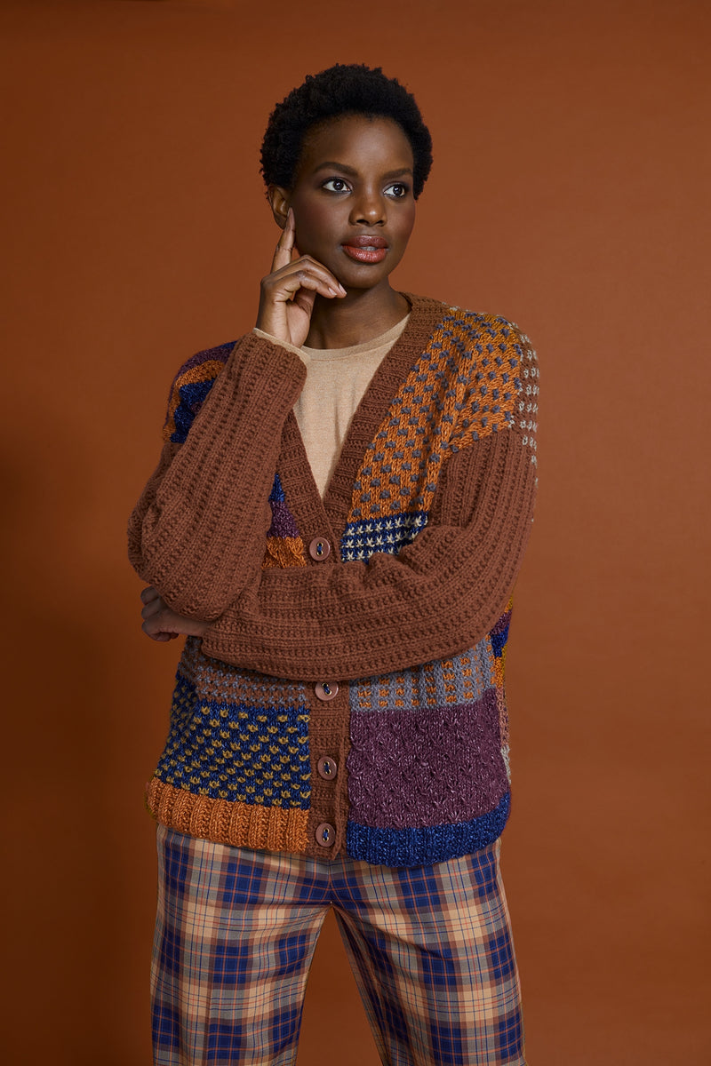 Multi Media Cardigan (knit) – Lion Brand Yarn