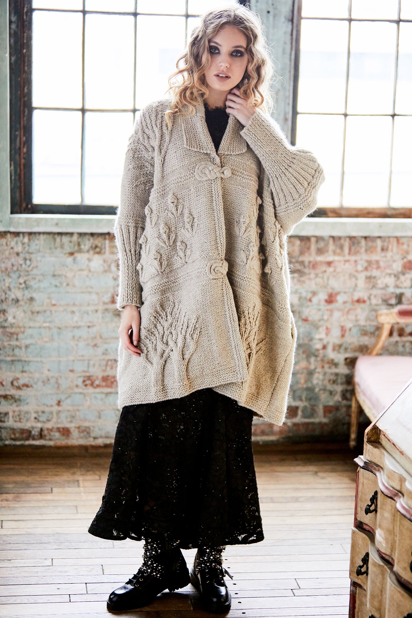 Tree of Life Jacket (Knit) – Lion Brand Yarn