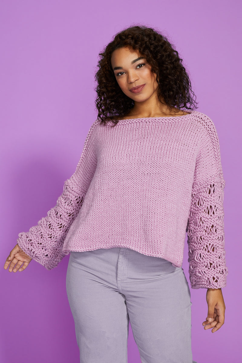 Sleeve Interest Pullover (Knit)
