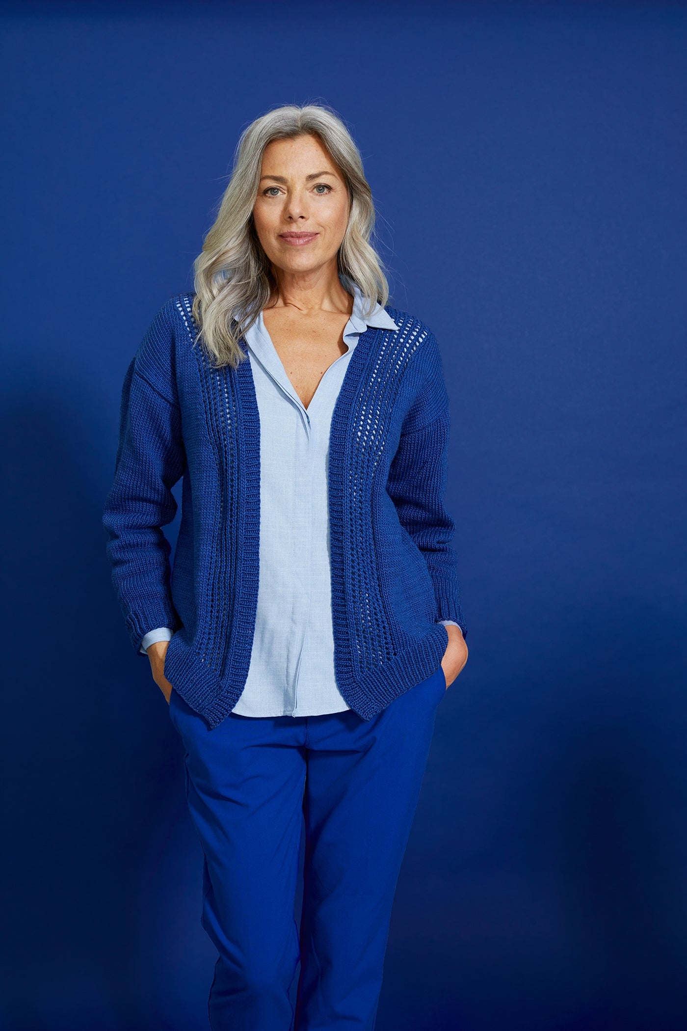 Robbie Cardigan (Knit) – Lion Brand Yarn
