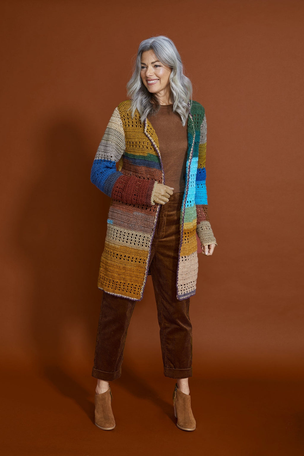 Point Hope Cardigan (Crochet) – Lion Brand Yarn