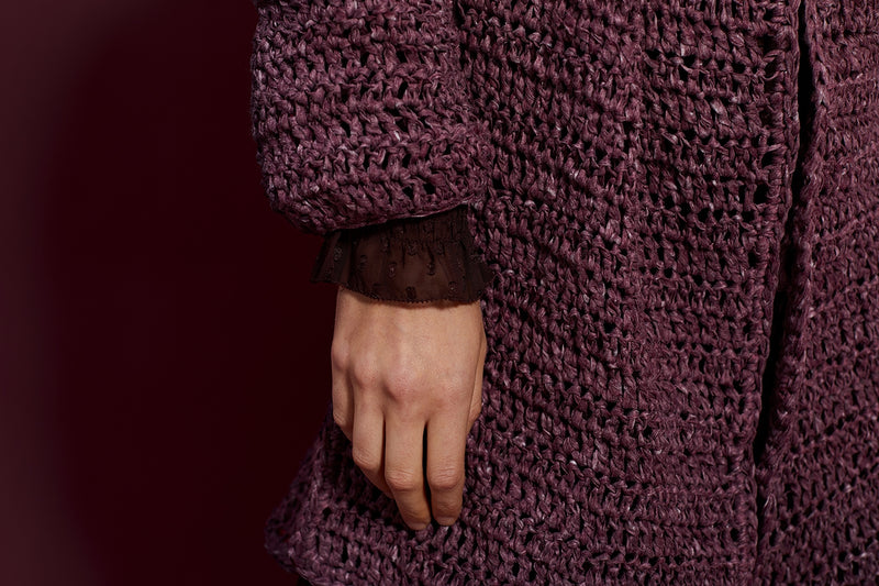 Artwall Cardigan (Crochet)