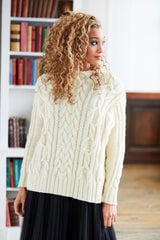Oversized Aran Pullover (Knit) thumbnail