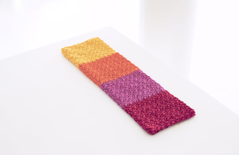 Multi Stripe Dish Towel (Crochet)