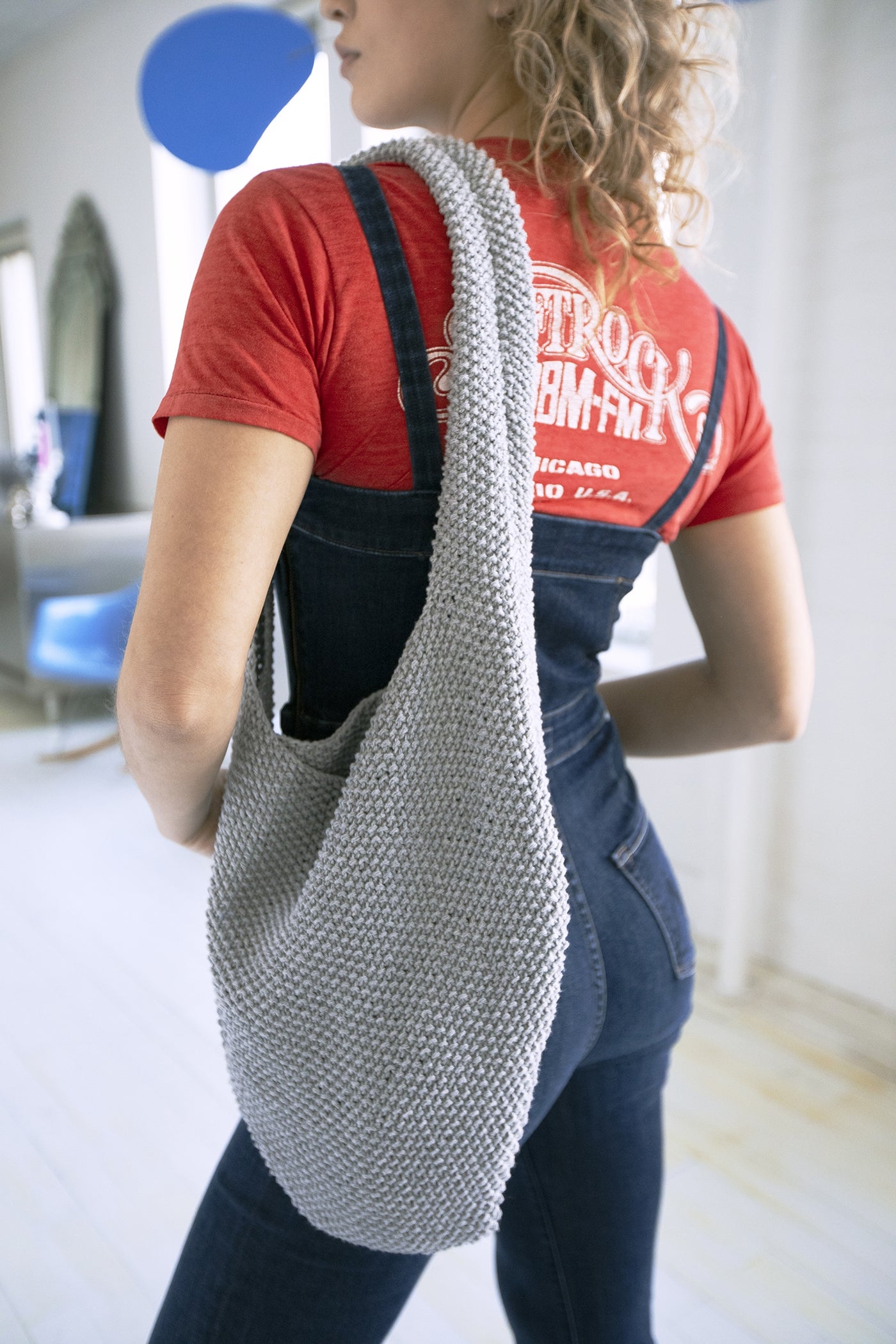 Marlene Market Bag (Knit) – Lion Brand Yarn