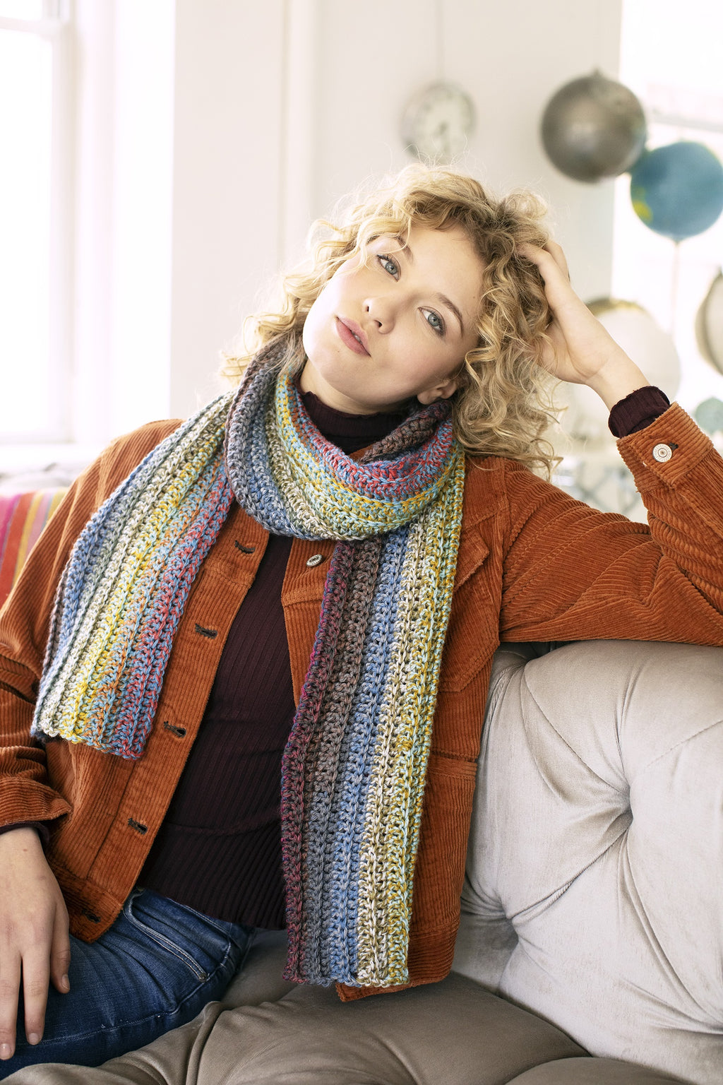 Limited ES pattern scarfペプラムニットプルオーバー Ravelry: Simplicity Scarf pattern by Purl Soho