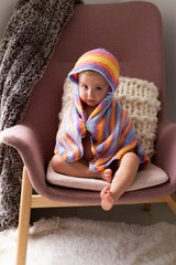Rainbow Hooded Afghan (Knit) thumbnail